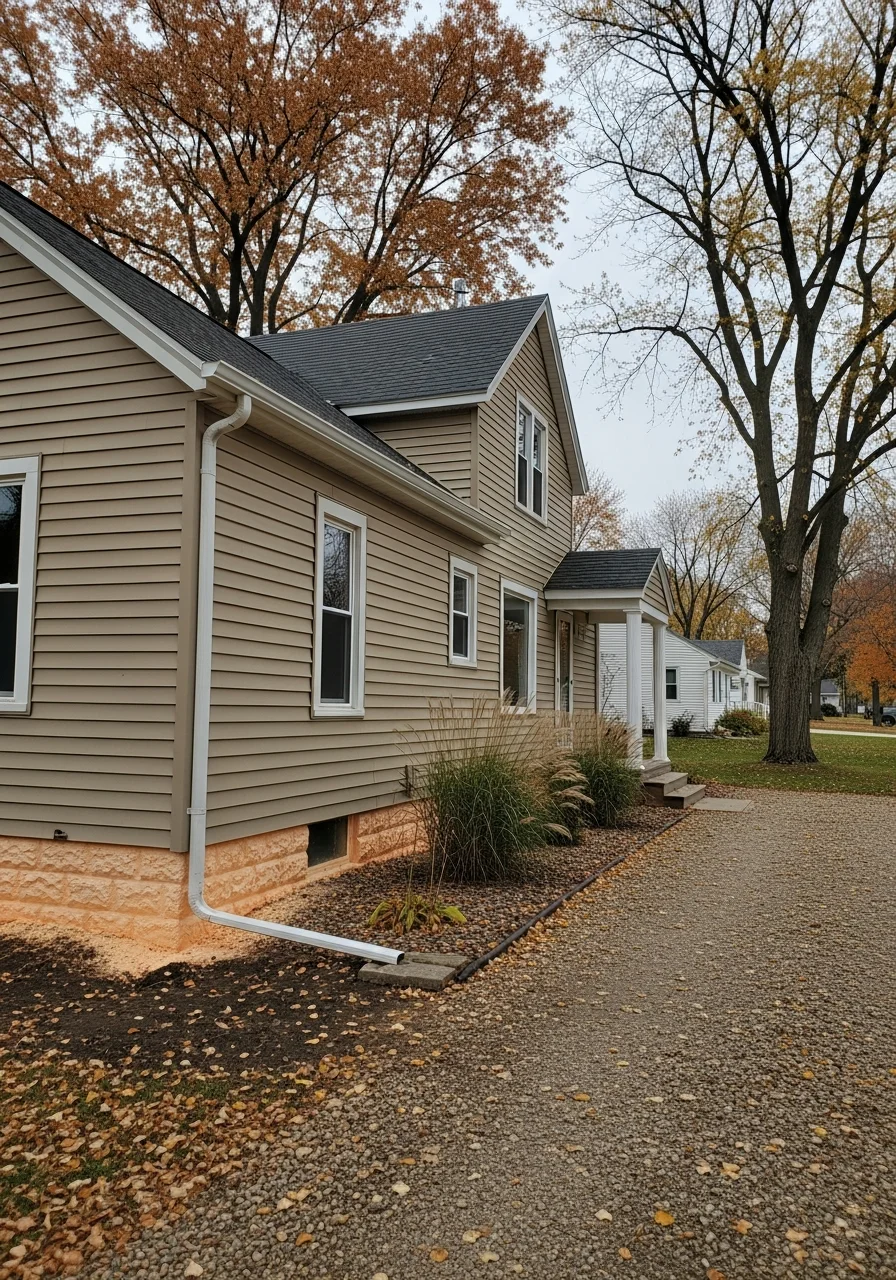 Service professional meeting with a homeowner at a Princeton-area property.